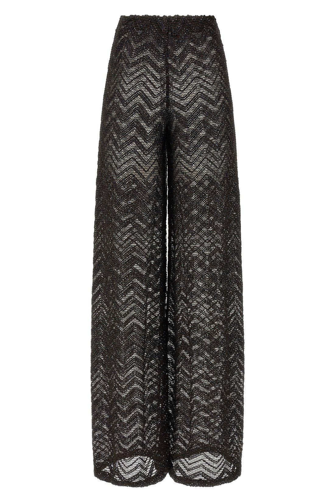 MISSONI 44 viscose blend mesh pants