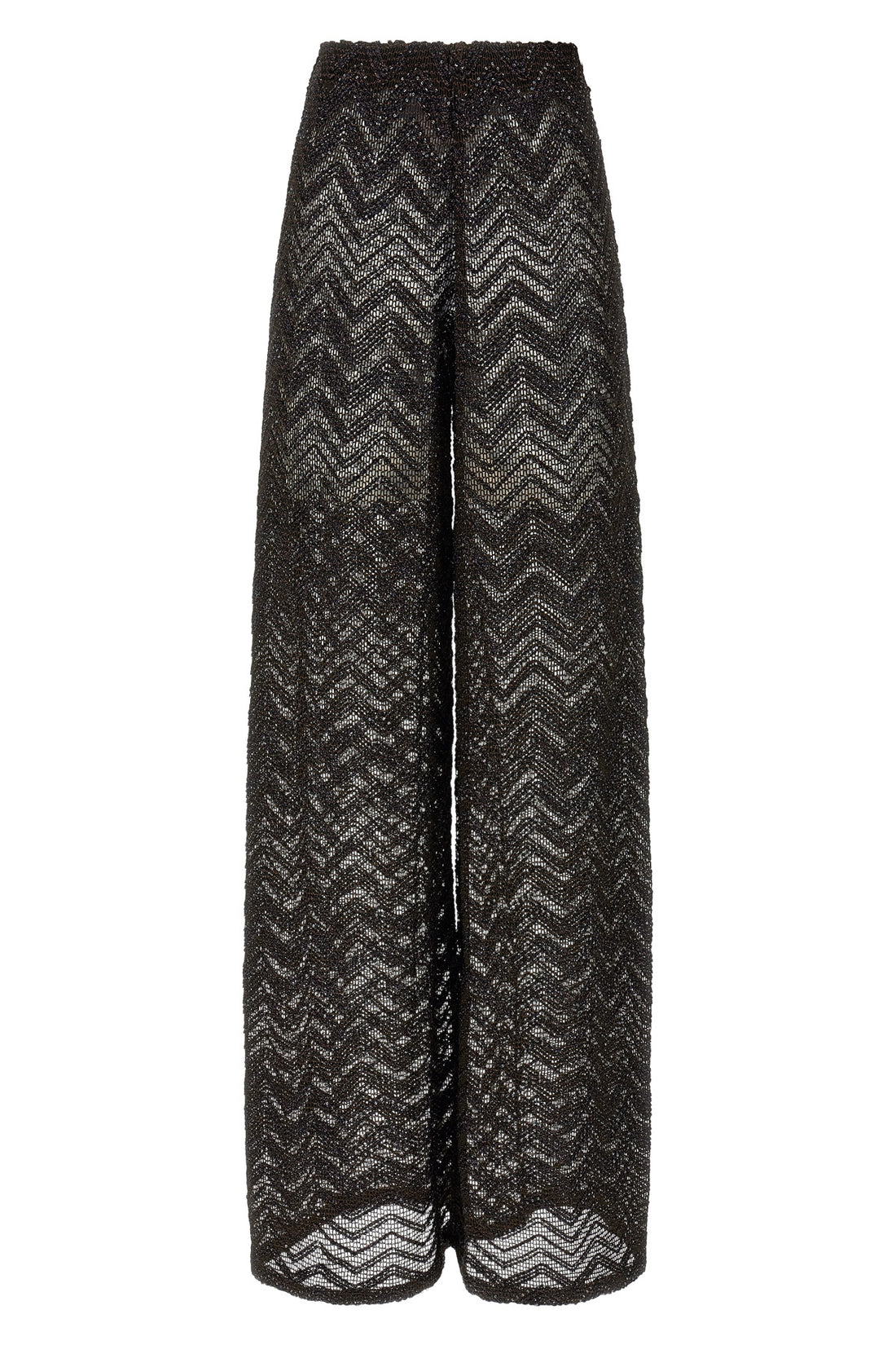 MISSONI 44 viscose blend mesh pants