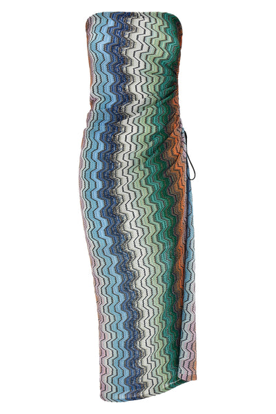 the missoni cover-up dress reinterprets the resort aesthetic