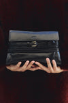 tie me leather shoulder strap