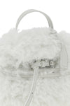 moschinos tie me small handbag stands out for its soft and unstructured silho