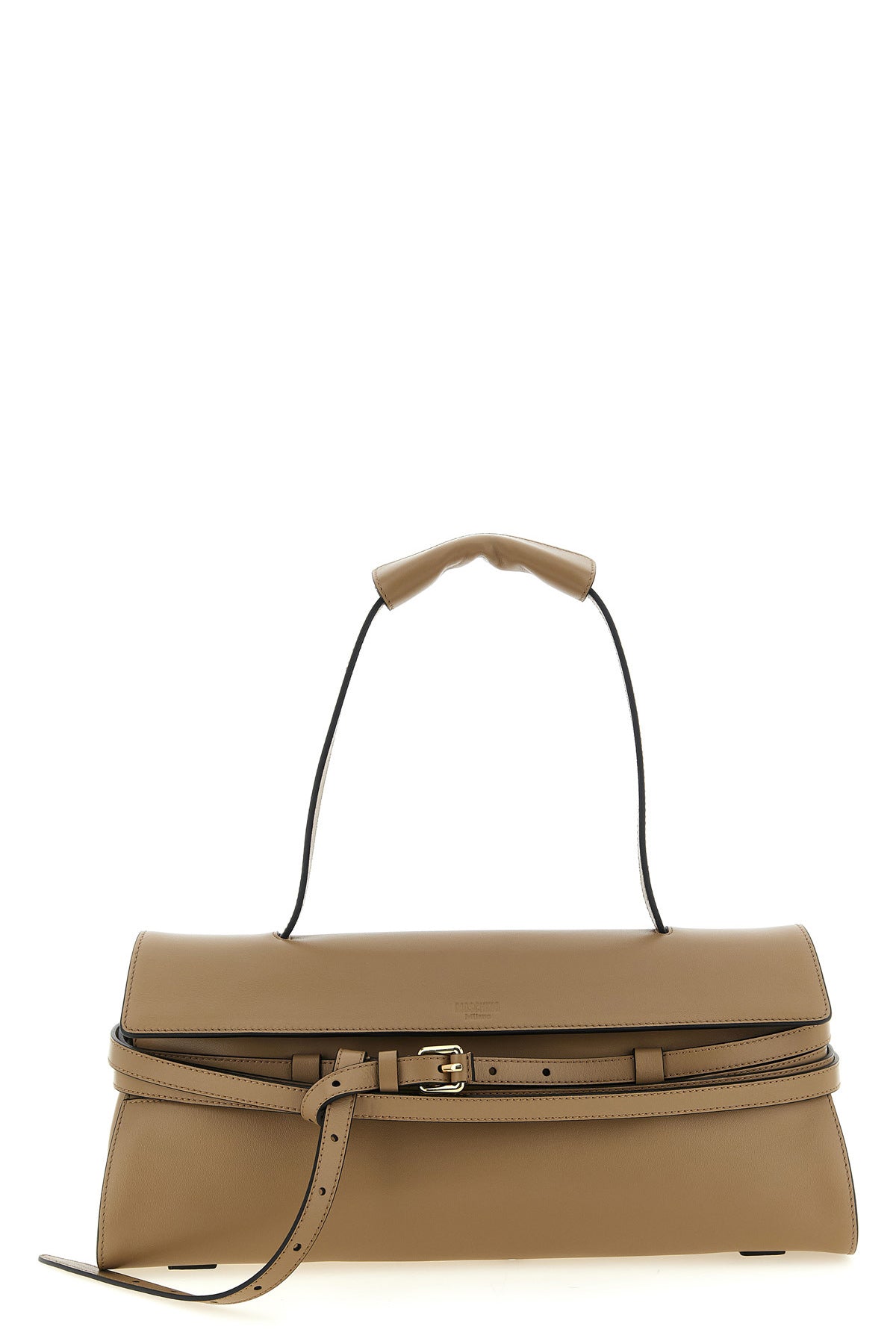 tie me leather shoulder bag