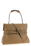 tie me leather shoulder bag