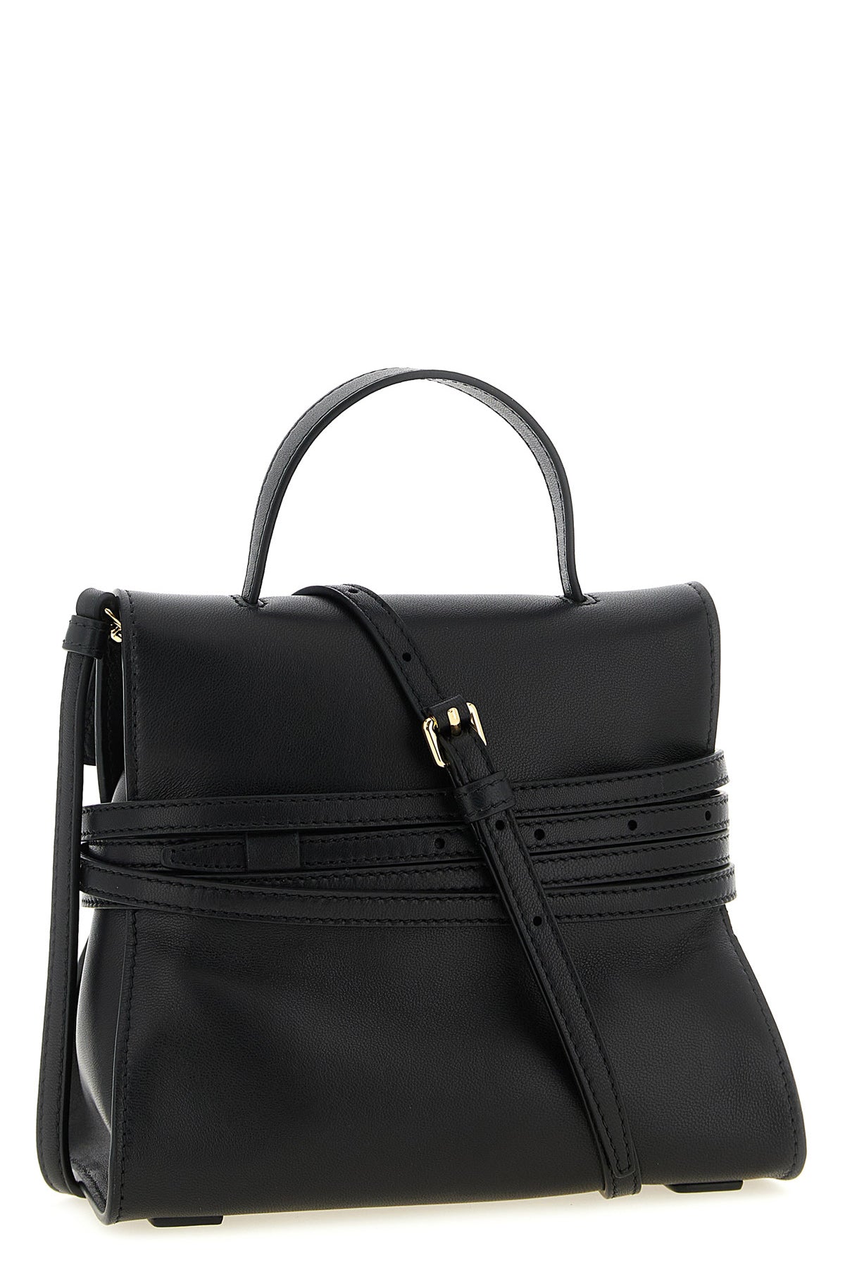 tie me nappa handbag