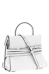 tie me nappa handbag