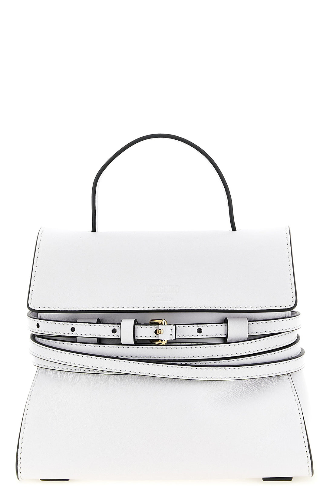 MOSCHINO OS tie me nappa handbag