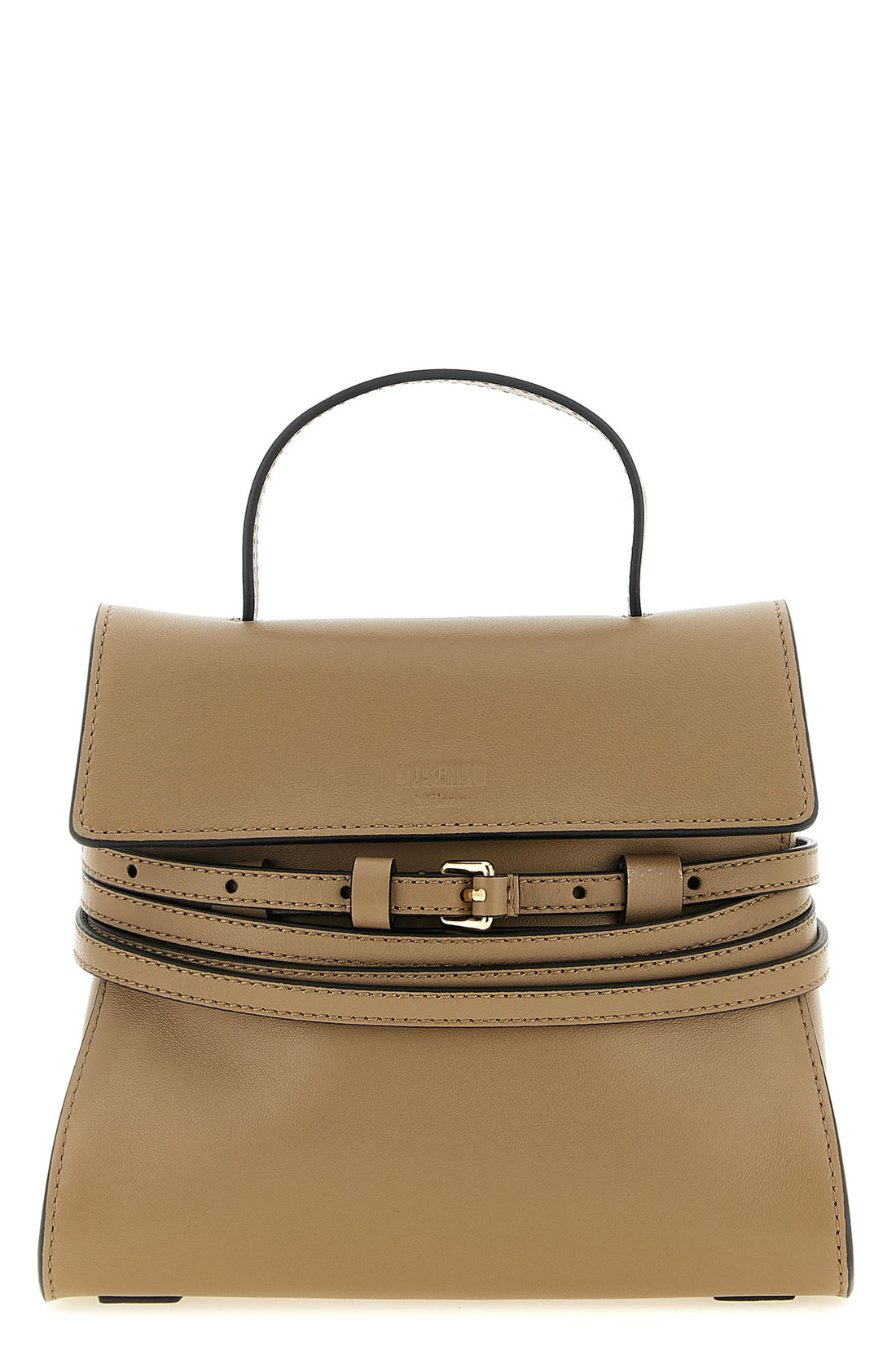 MOSCHINO OS tie me nappa handbag