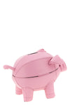 the moschino piggy bank clutch bag redefines the concept of accessory through