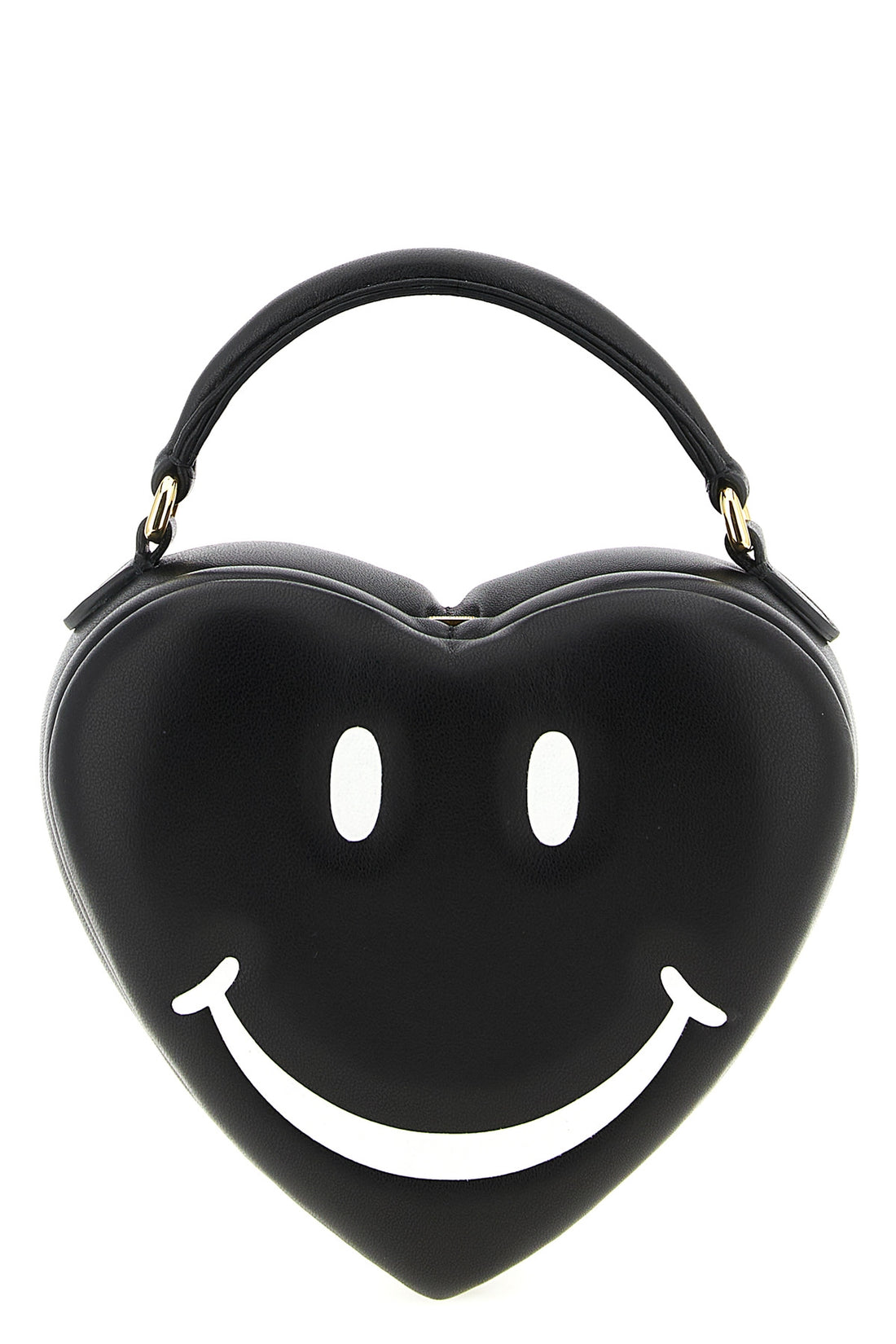 MOSCHINO OS moschino love me nappa leather handbag padded
