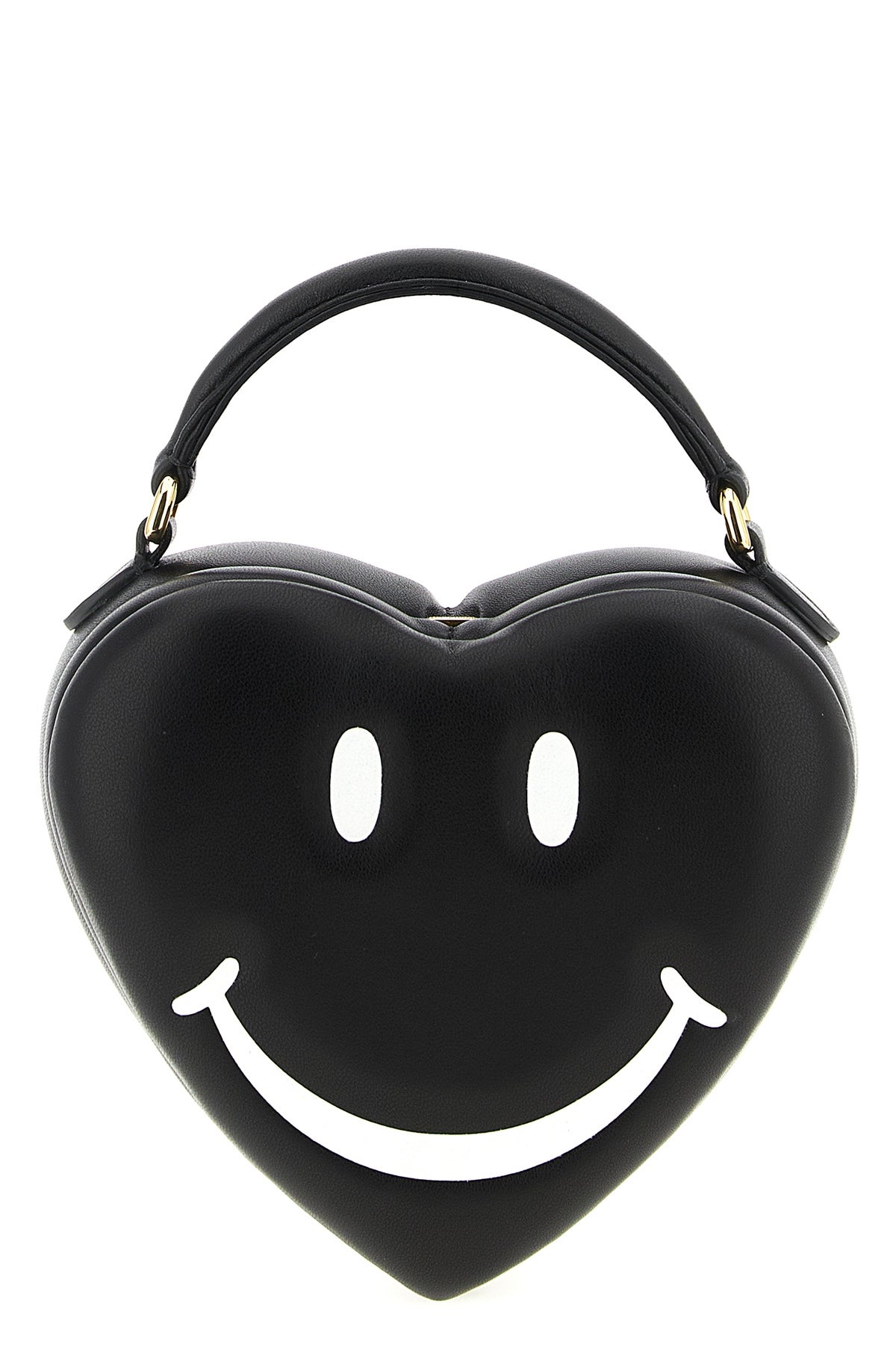 moschino love me nappa leather handbag padded