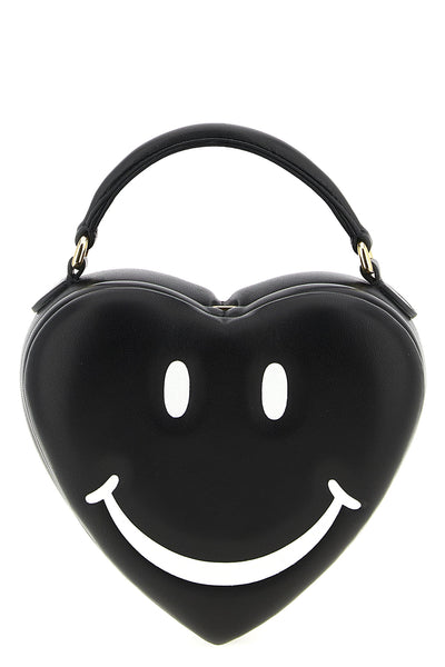 moschino love me nappa leather handbag padded