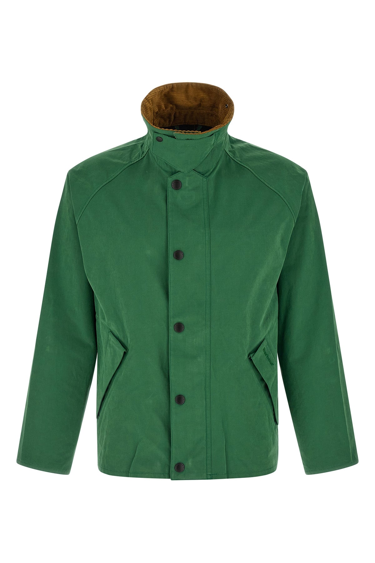 transporter waxed cotton blend fabric jacket