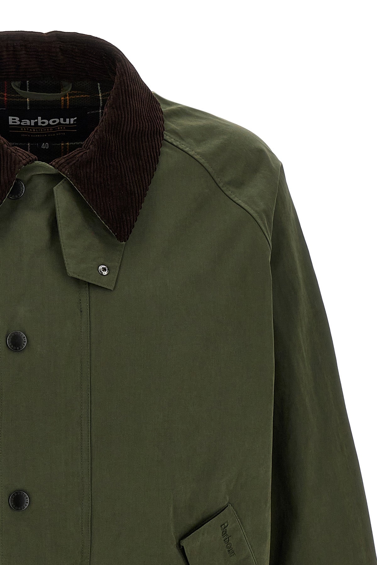transporter waxed fabric jacket