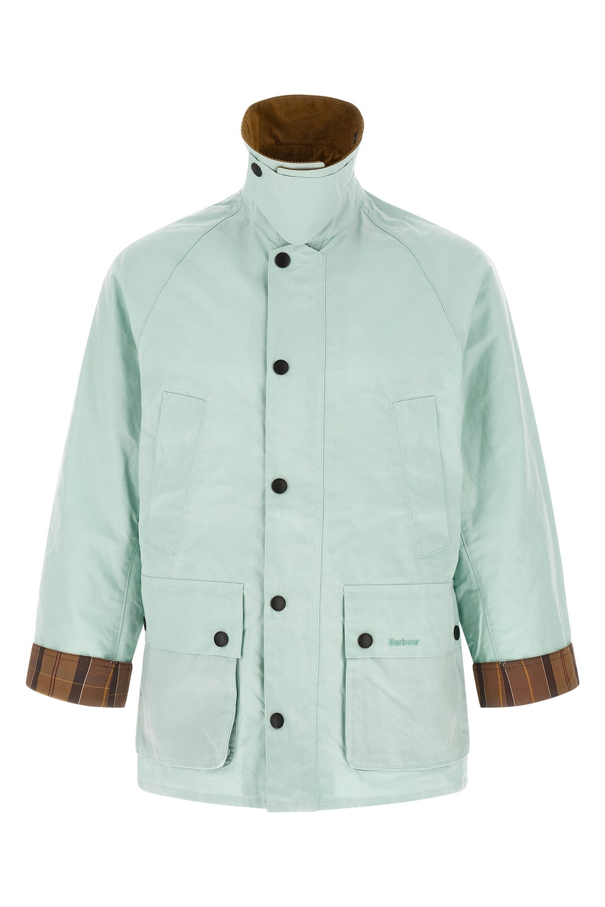 bedale jacket in durable coated cotton