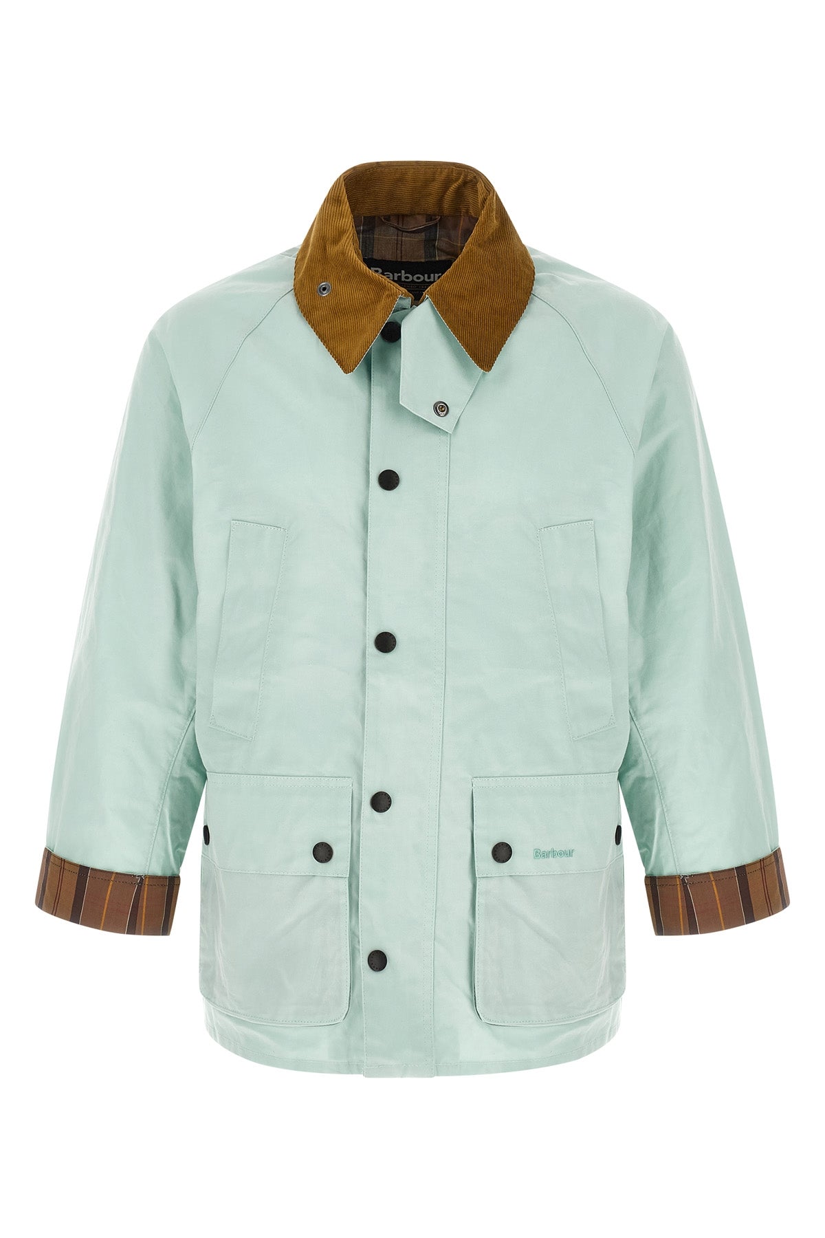 bedale jacket in durable coated cotton