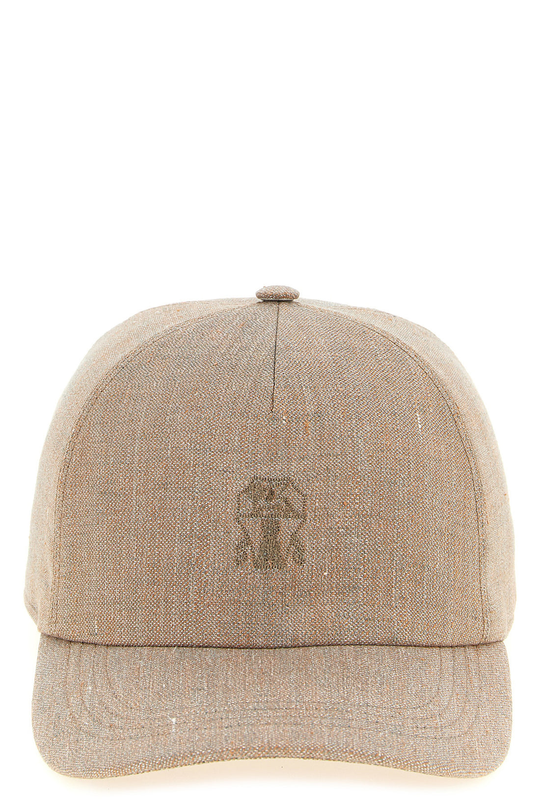 BRUNELLO CUCINELLI M sparkling linen twill hat