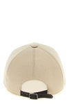 diagonal pattern cotton blend hat