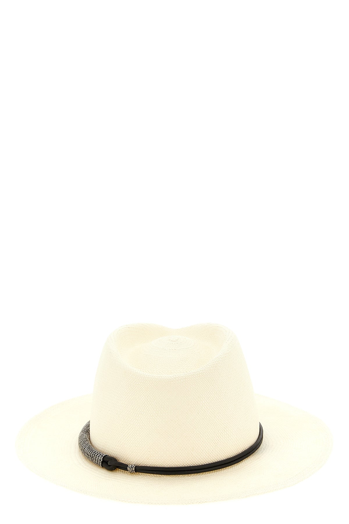 woven raffia hat