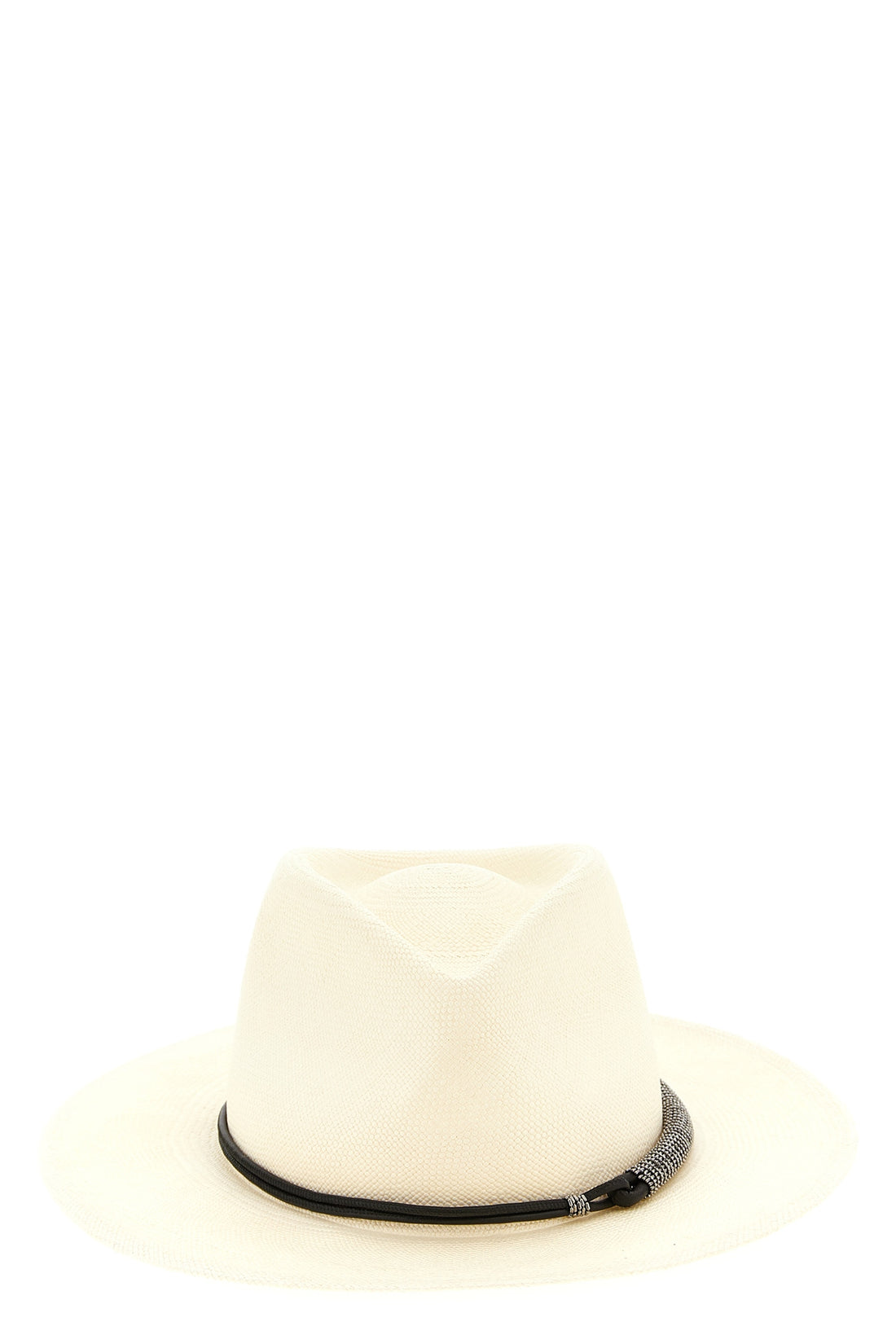 BRUNELLO CUCINELLI M woven raffia hat