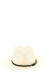 woven raffia hat