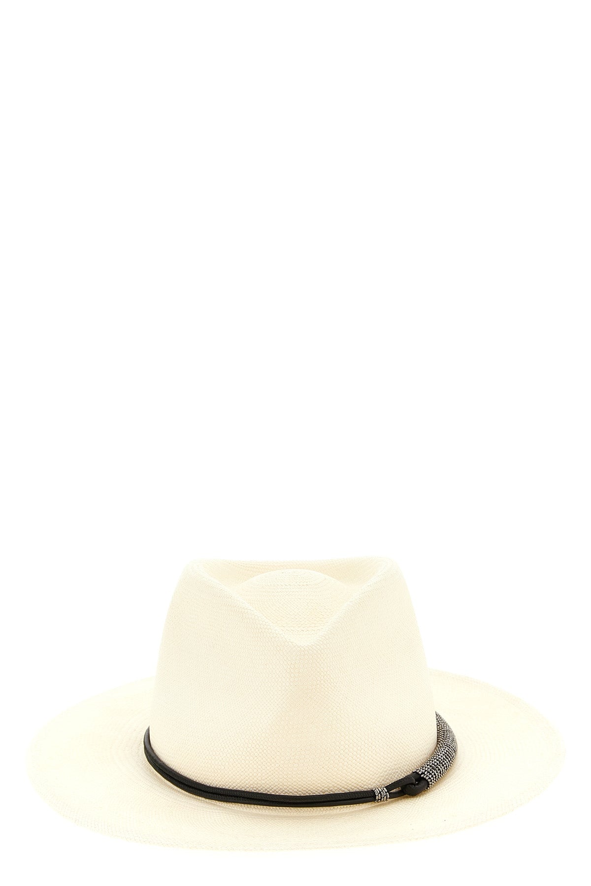 woven raffia hat