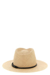 woven raffia hat
