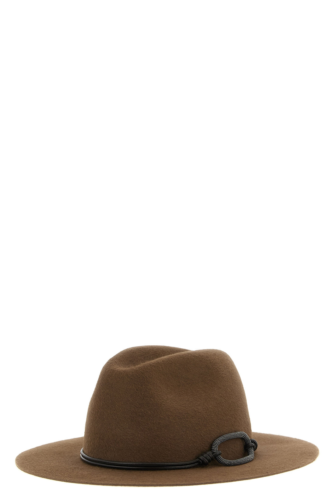 BRUNELLO CUCINELLI M the brunello cucinelli fedora hat in fine felt defines the elegance of winter ac