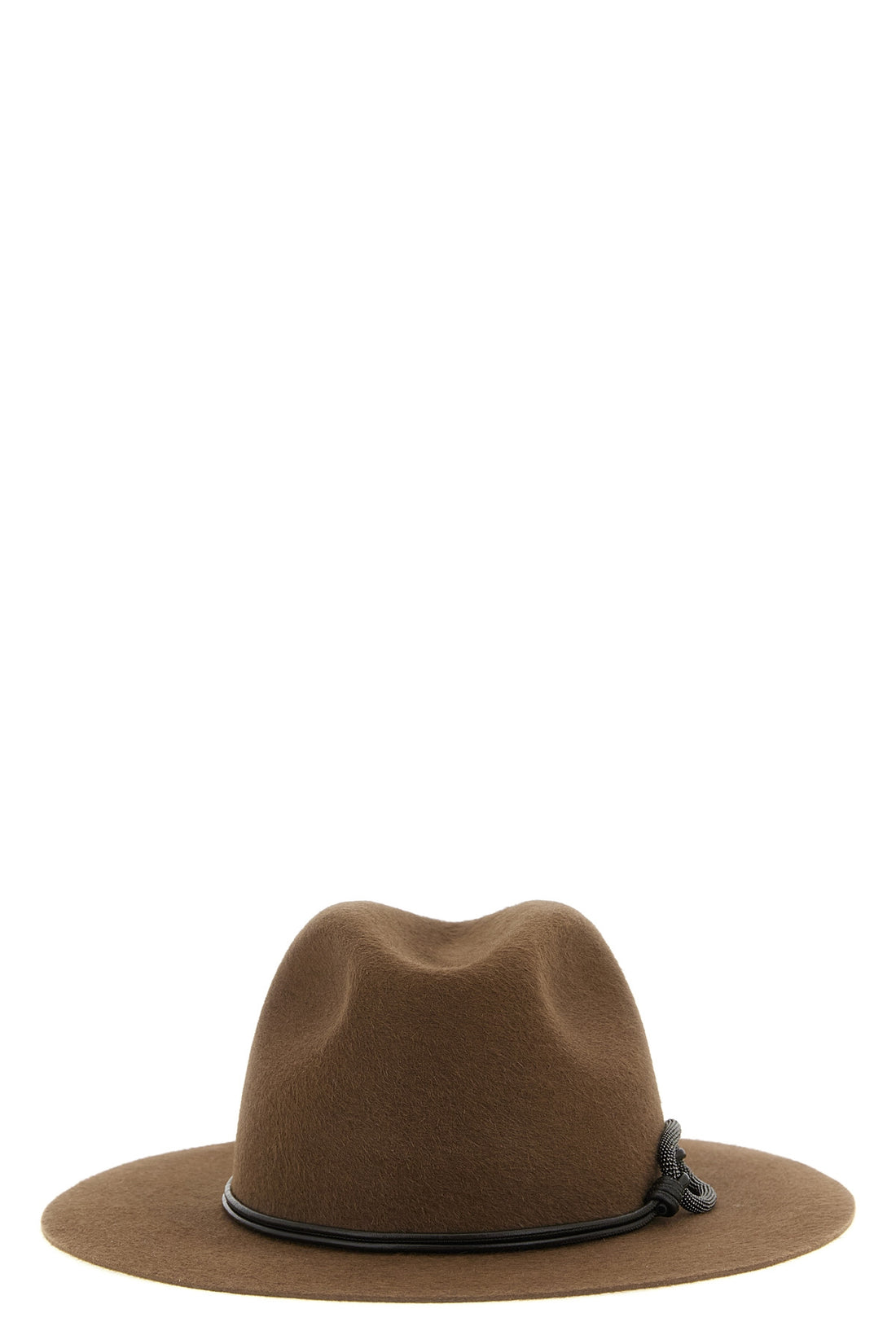 BRUNELLO CUCINELLI M the brunello cucinelli fedora hat in fine felt defines the elegance of winter ac