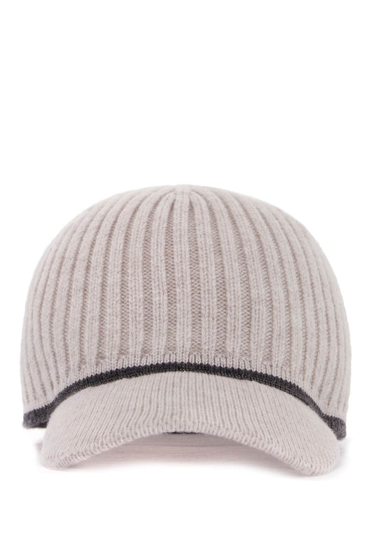 baseball cap in knit fabric