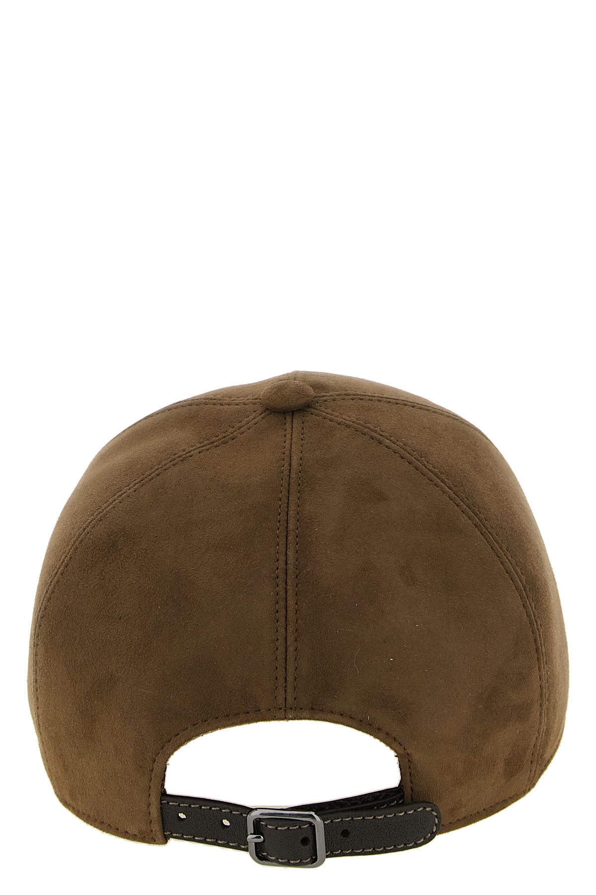 the brunello cucinelli baseball cap in fine suede redefines casual aesthetics
