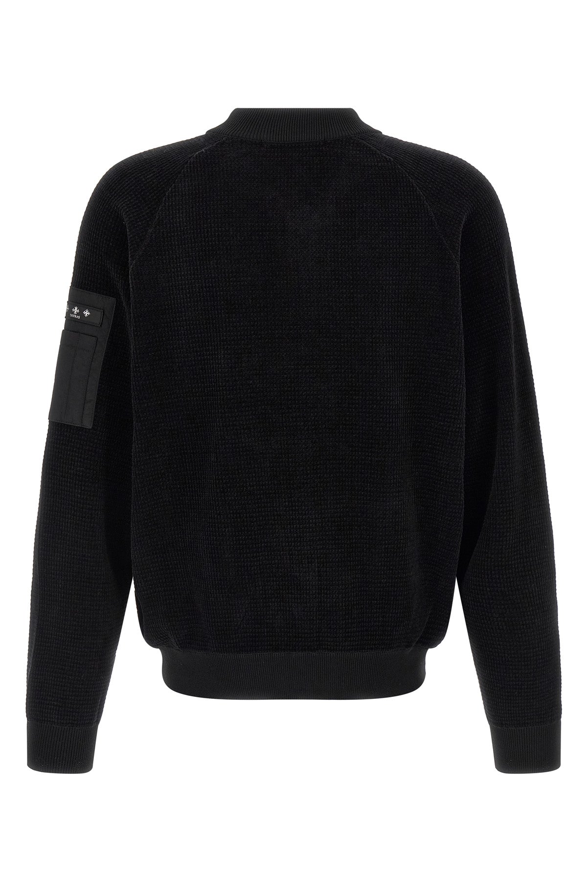 waffle chenille gavrio bomber jacket