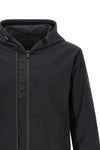 audee jacket in water-repellent high-density nylon fabric
