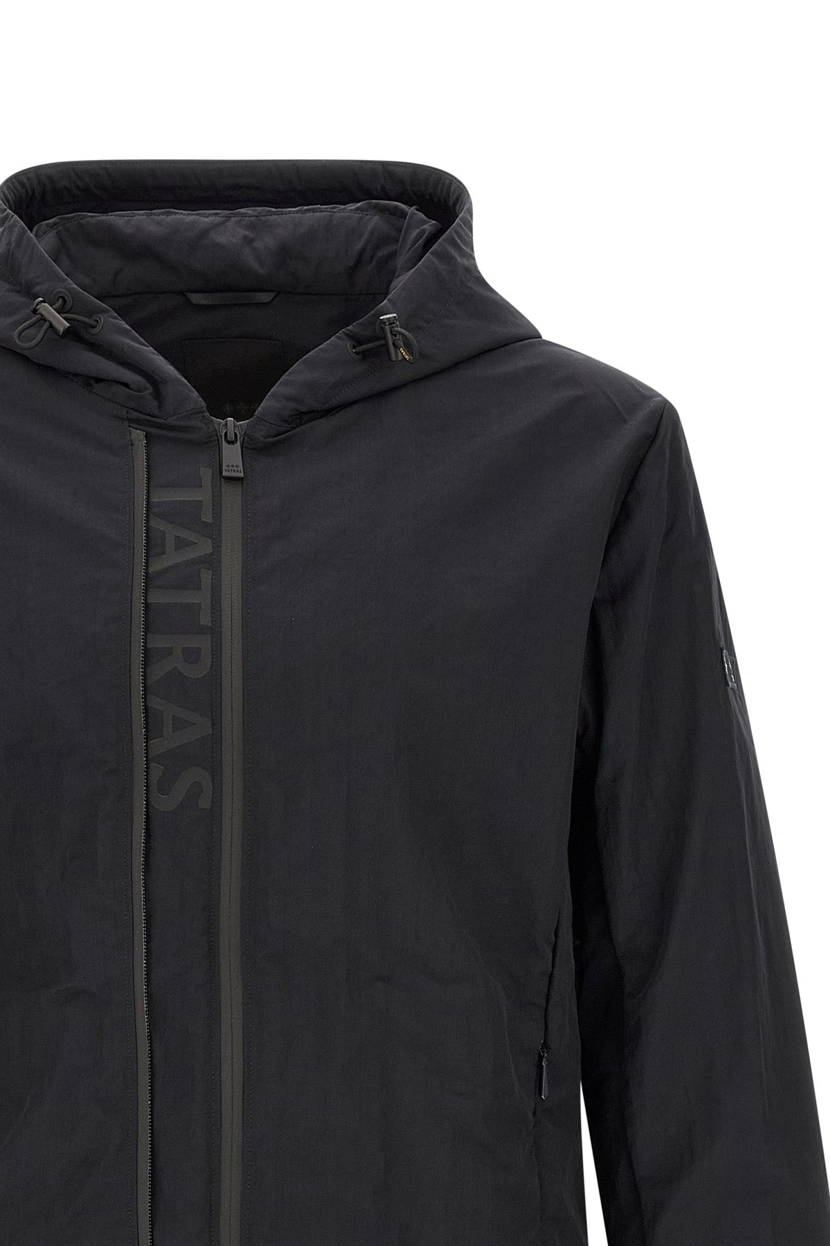 audee jacket in water-repellent high-density nylon fabric