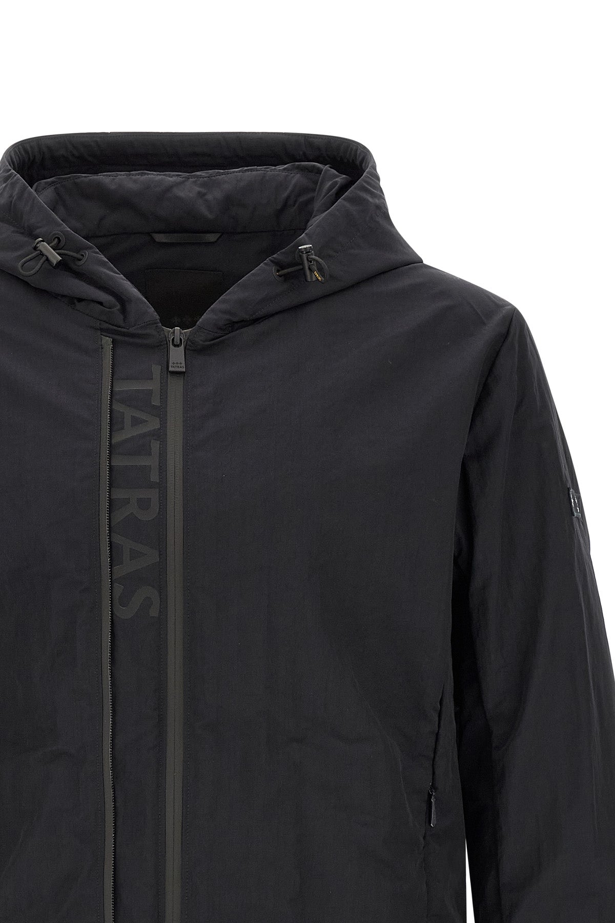 audee jacket in water-repellent high-density nylon fabric
