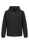 audee jacket in water-repellent high-density nylon fabric