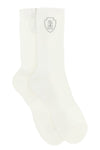 ribbed techno cotton knit socks