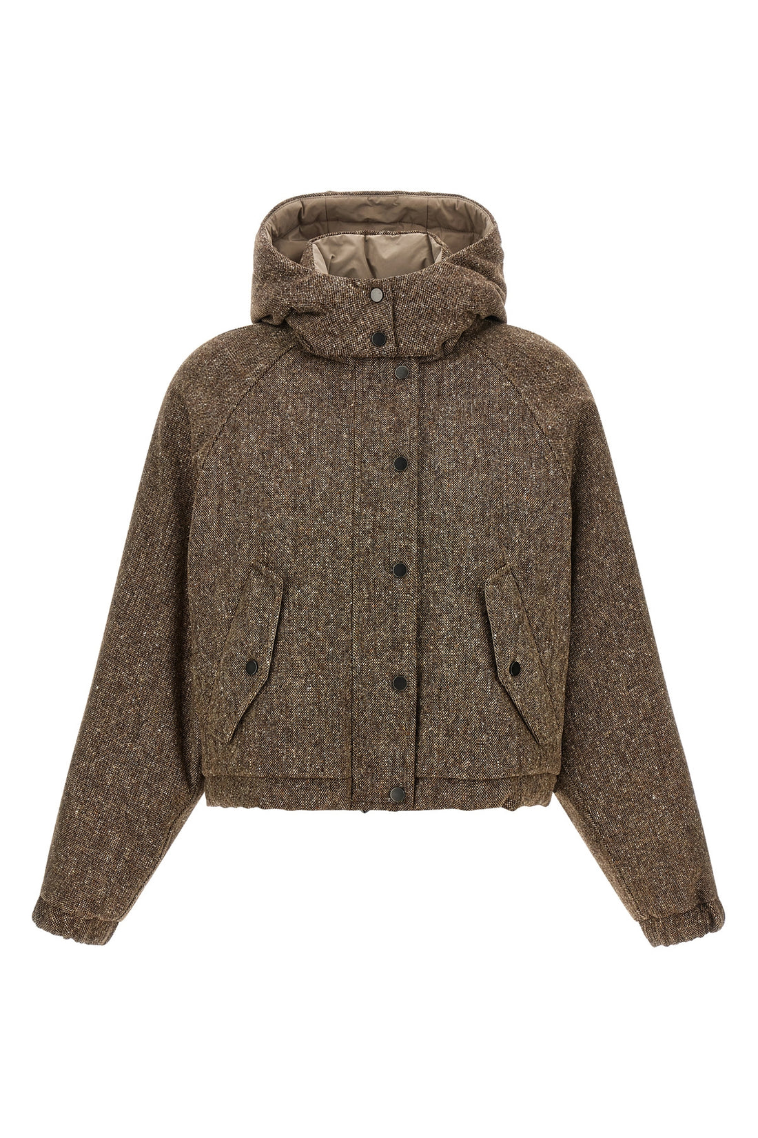 BRUNELLO CUCINELLI 38 brunello cucinelli down jacket redefines winter outerwear through a sophisticate