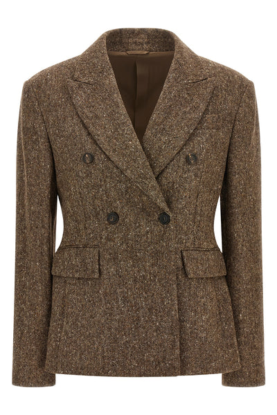 the brunello cucinelli blazer reinterprets the codes of mens tailoring through