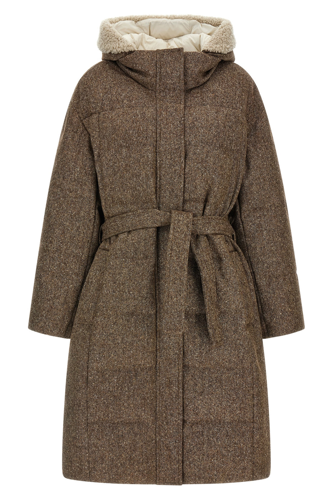 BRUNELLO CUCINELLI 40 brunello cucinelli down jacket redefines the codes of winter outerwear through m