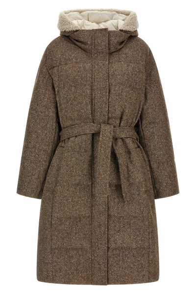 BRUNELLO CUCINELLI 40 brunello cucinelli down jacket redefines the codes of winter outerwear through m