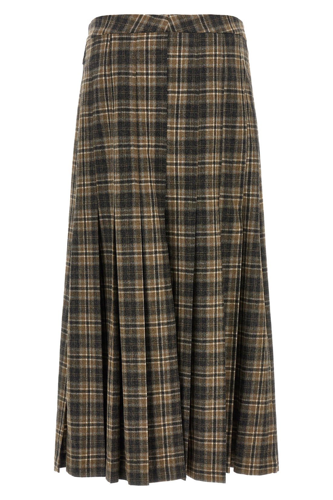 BRUNELLO CUCINELLI 38 the brunello cucinelli long skirt redefines the codes of tailoring through a str