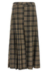 the brunello cucinelli long skirt redefines the codes of tailoring through a str