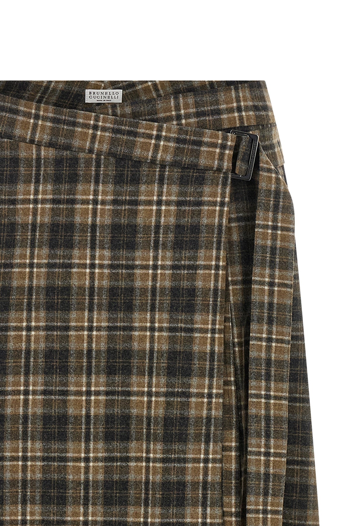 the brunello cucinelli long skirt redefines the codes of tailoring through a str