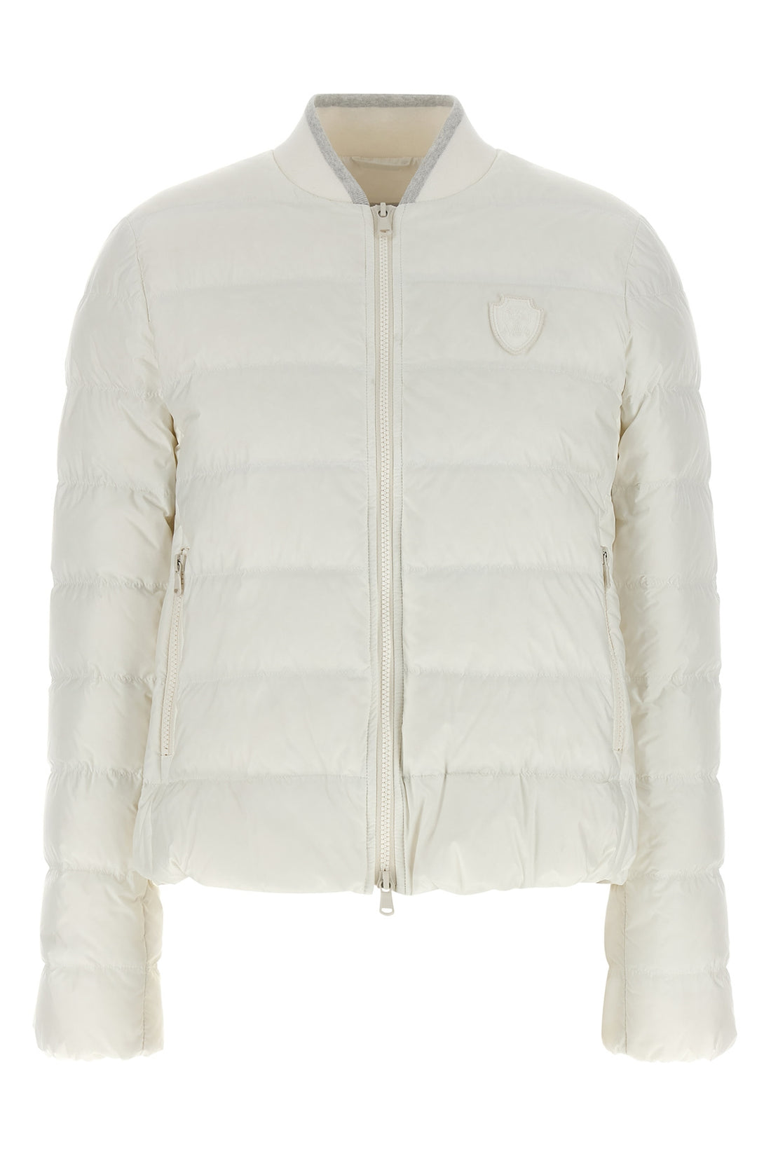 BRUNELLO CUCINELLI 38 water-repellent quilted and goose feather padded down jacket