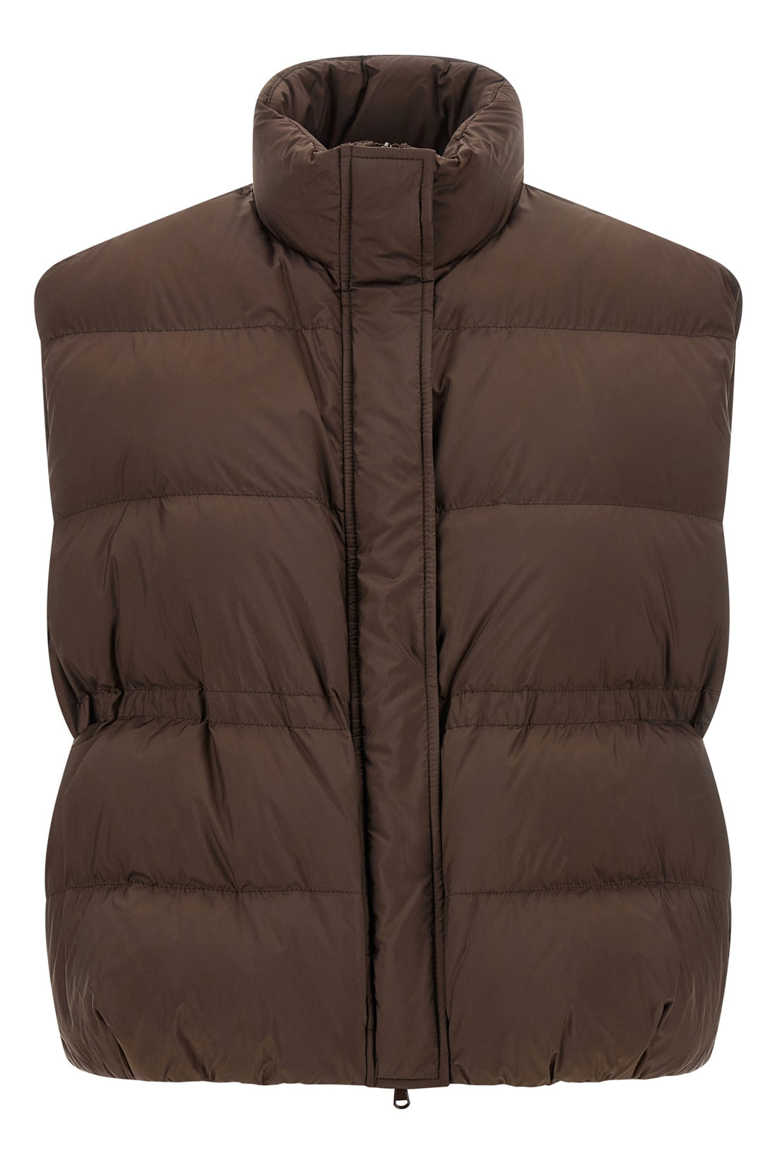 BRUNELLO CUCINELLI 38 vest in quilted water-repellent fabric