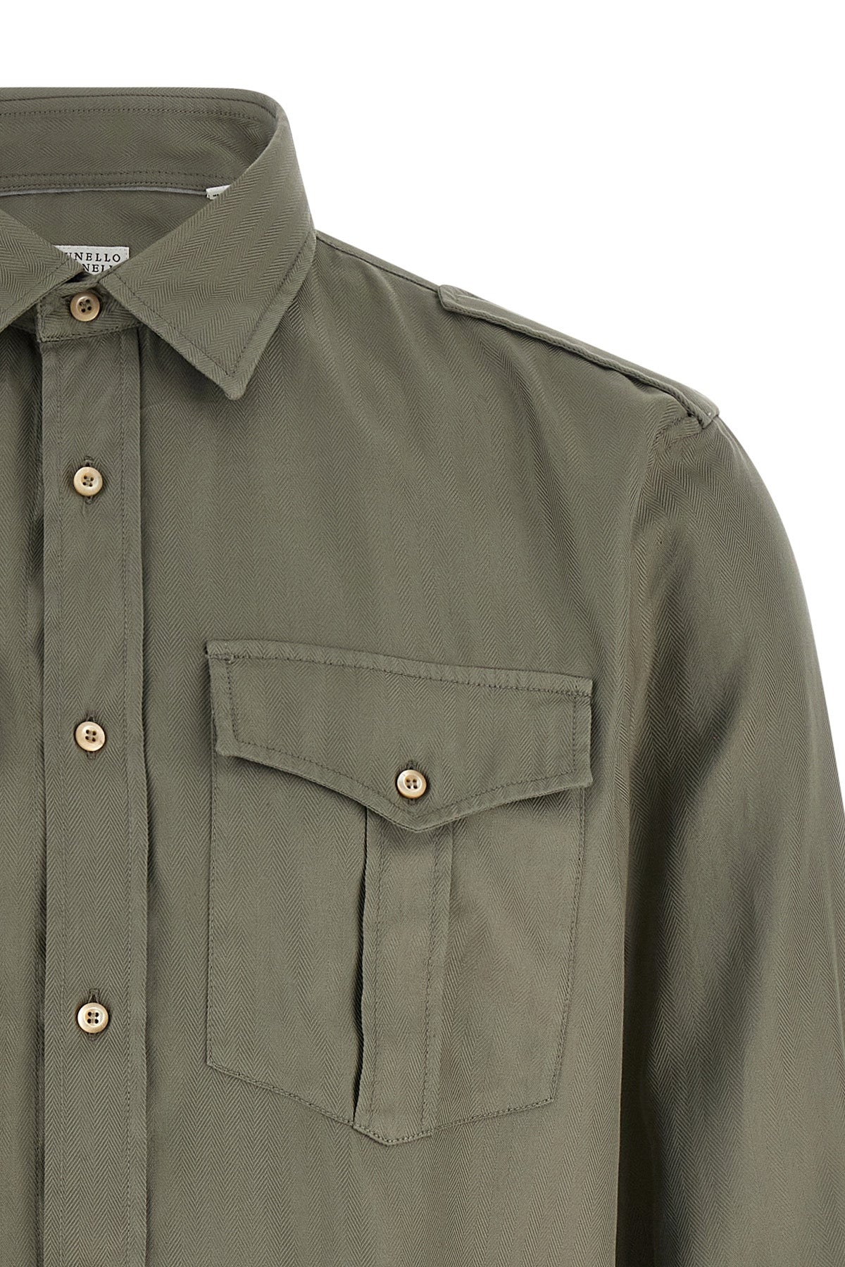 the brunello cucinelli pure cotton shirt