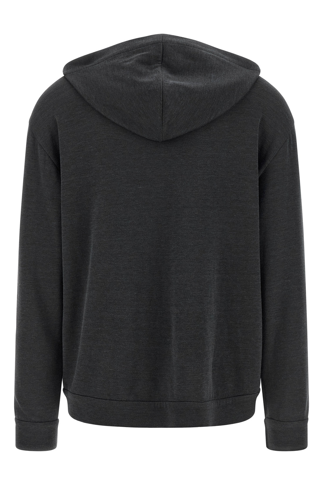 BRUNELLO CUCINELLI S cotton and silk mélange interlock hoodie