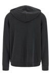 cotton and silk mélange interlock hoodie