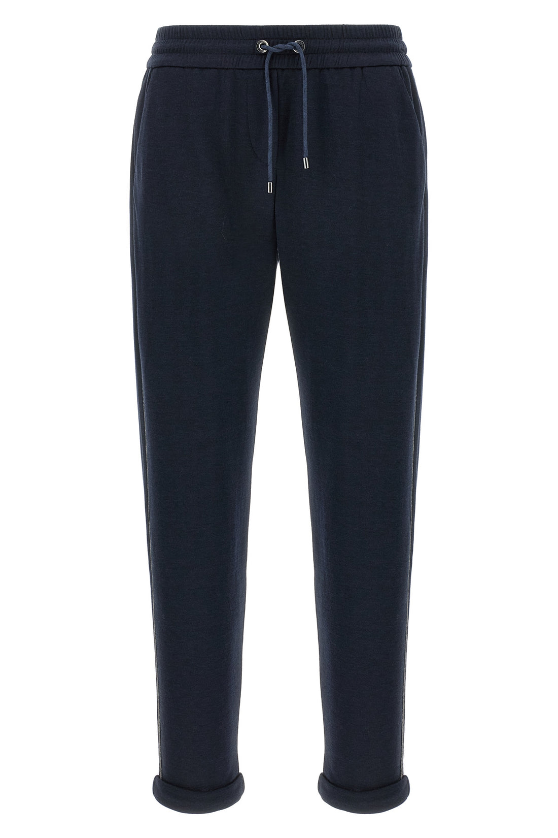 BRUNELLO CUCINELLI M joggers in cotton and silk blend