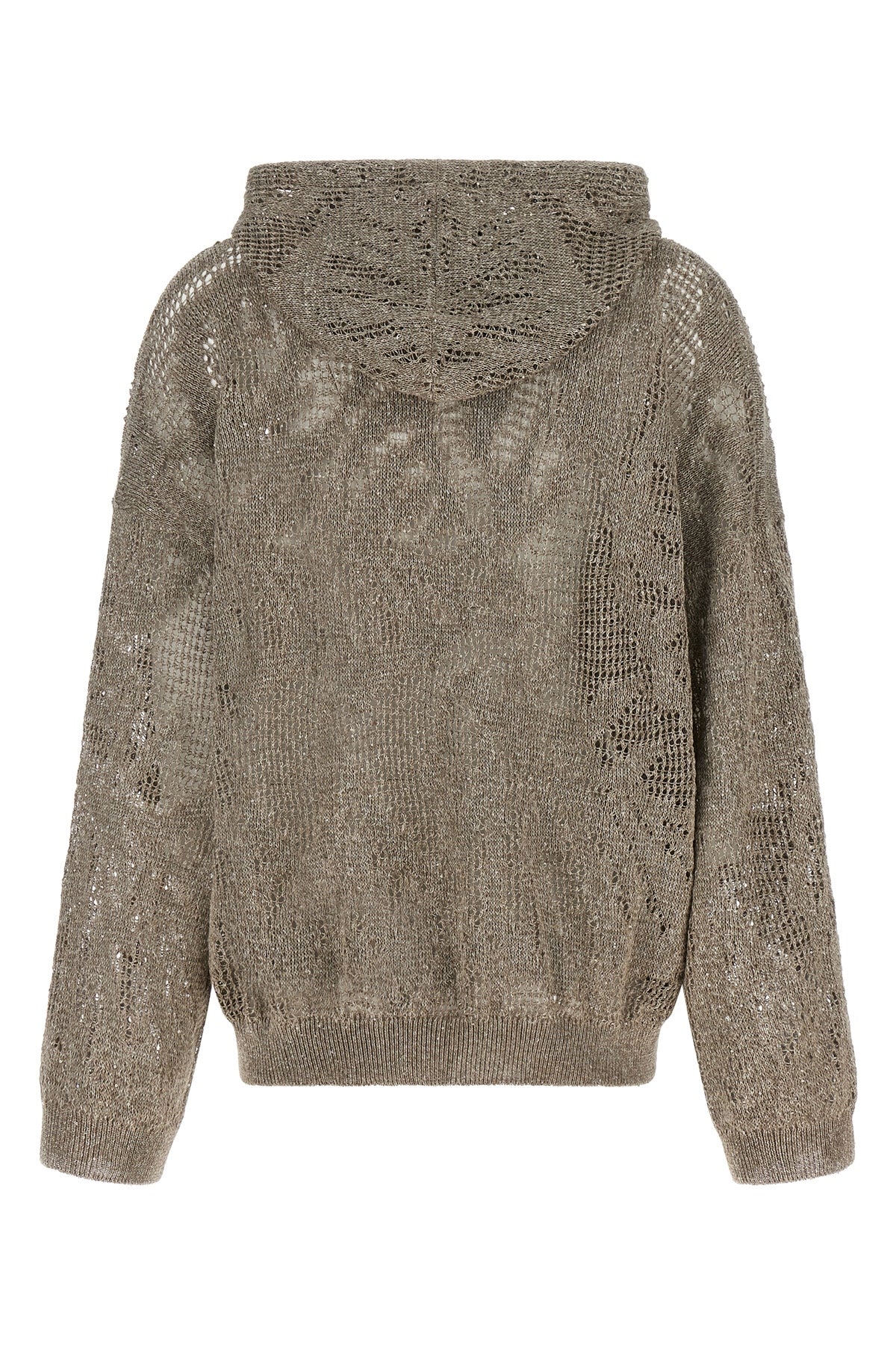 the brunello cucinelli hooded sweater redefines the concept of knitwear through
